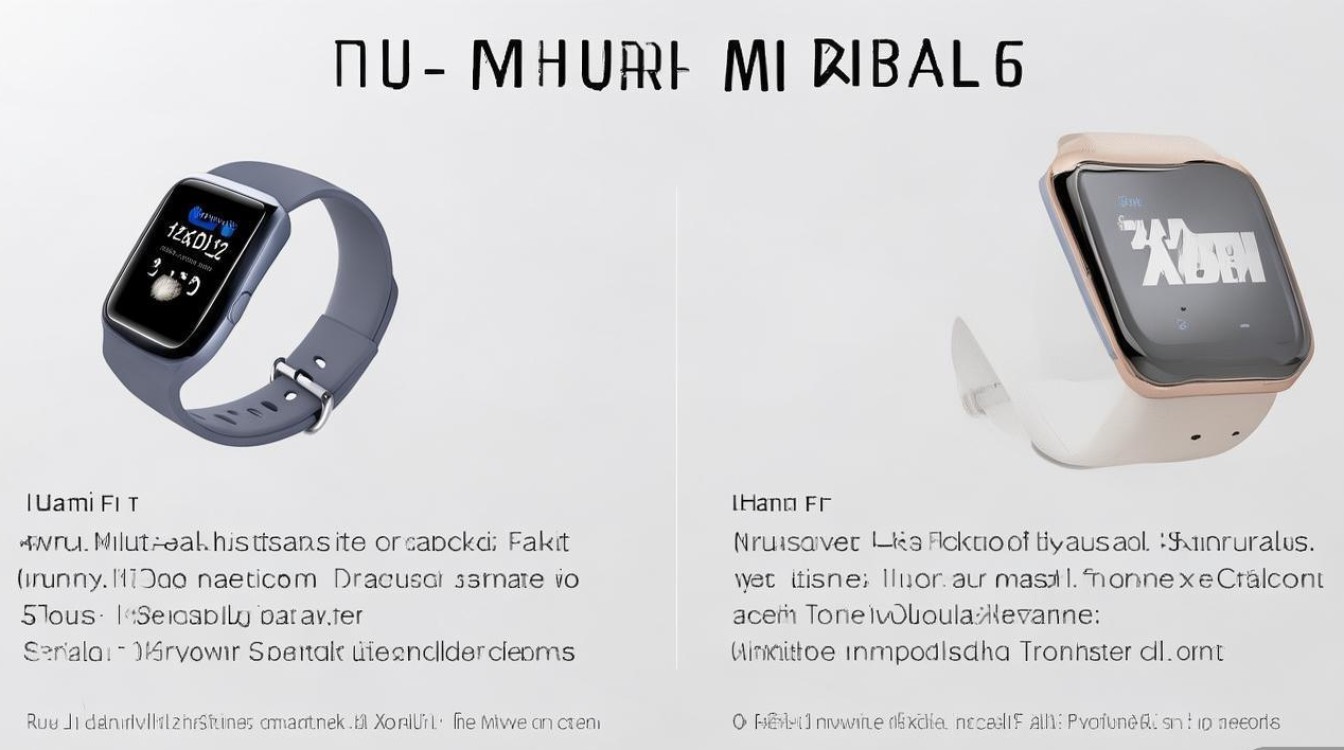 华为fit和小米手环6哪款更值得买？参数对比与选购建议