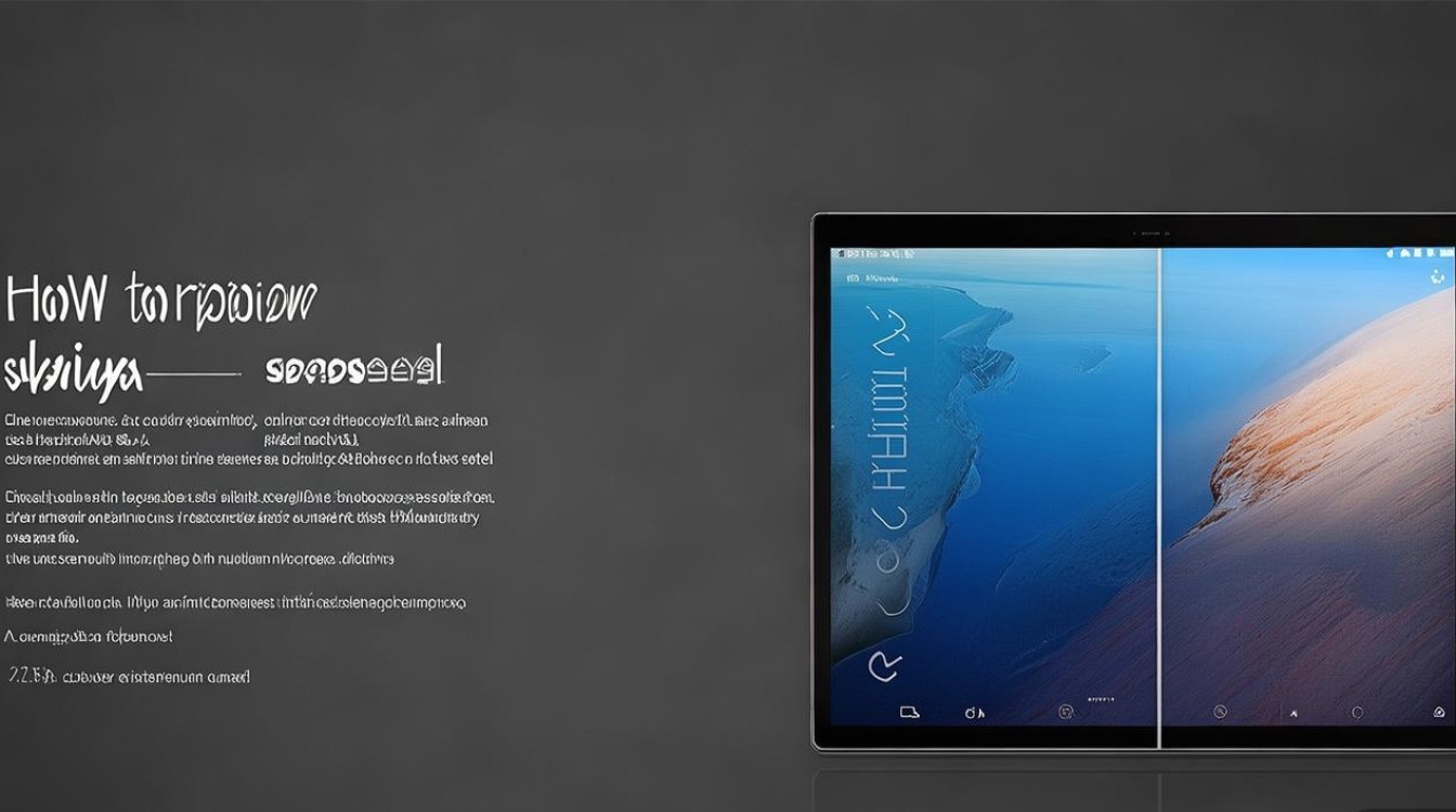 华为matepadpro怎么优先分屏