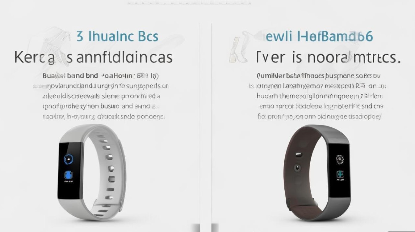 华为手环6和B6怎么选？参数性能差异大吗？