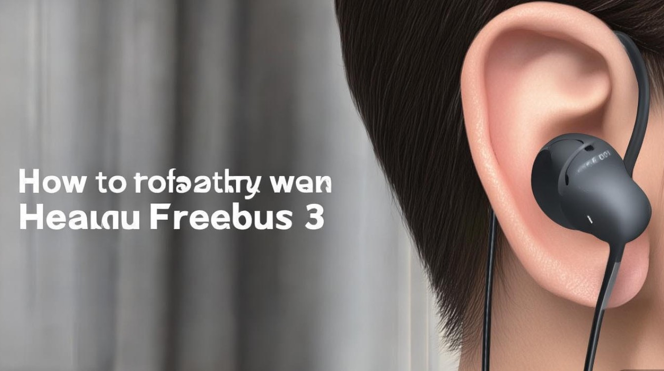 华为FreeBuds 3正确佩戴方法是什么？
