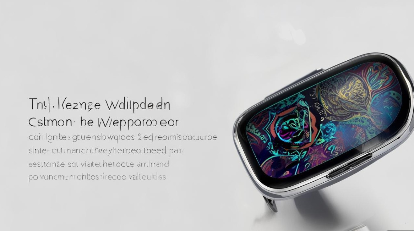 华为手环6怎么自定义壁纸？表盘更换方法详解