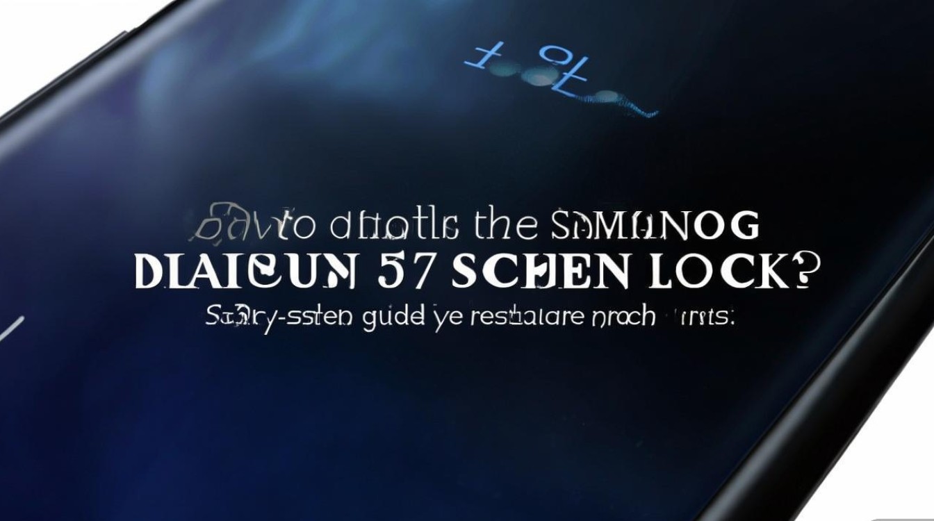 三星S7屏幕锁屏怎么取消？教我一步步解决锁屏问题