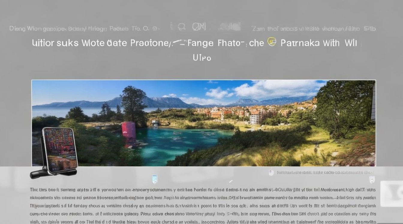 oppo手机拍全景照怎么拍才清晰不变形？