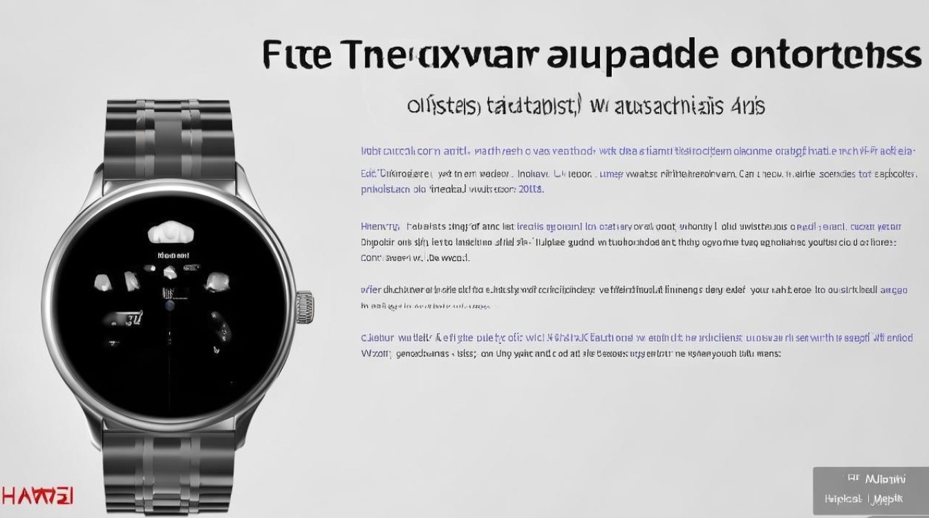 华为手表2018系统怎么升级？升级步骤和注意事项是什么？