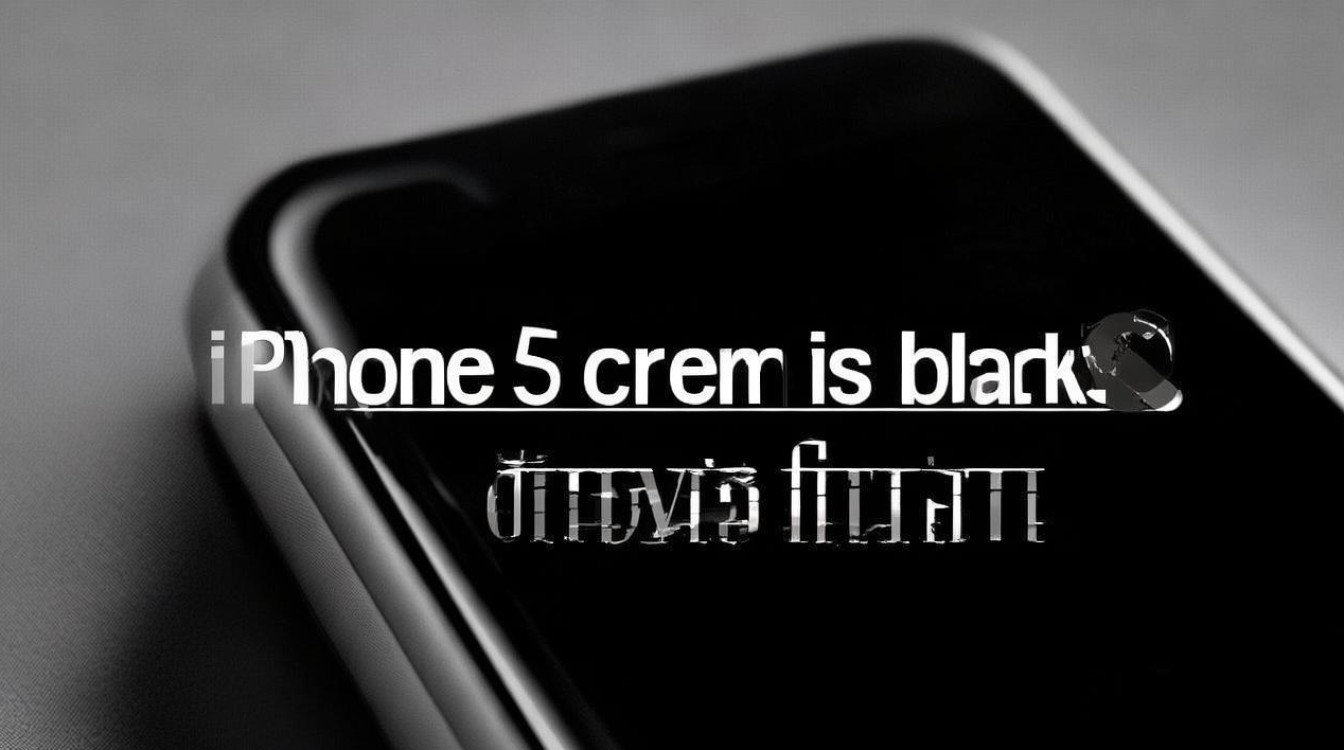 苹果5手机屏幕黑屏了怎么办啊？