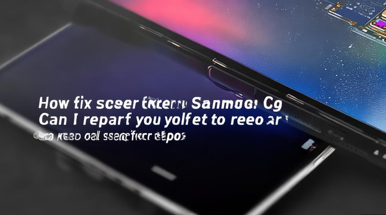 三星c9屏幕闪屏怎么办?自己能修还是得送修?