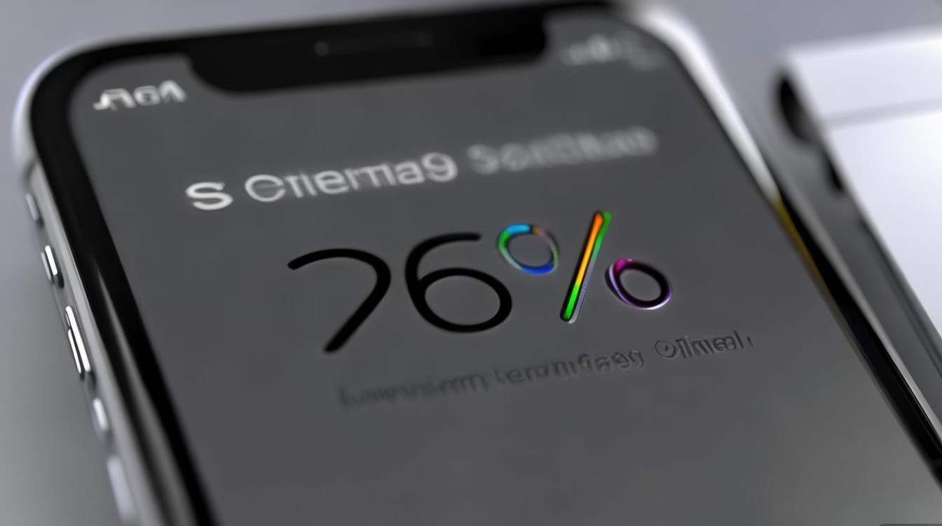 苹果5充电时如何显示电量百分比?