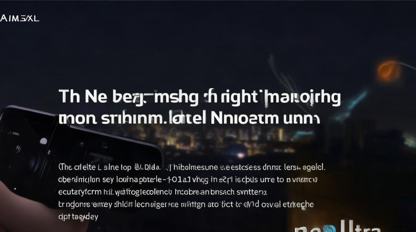 小米11ultra极暗夜景怎么拍?新手也能学的拍摄方法