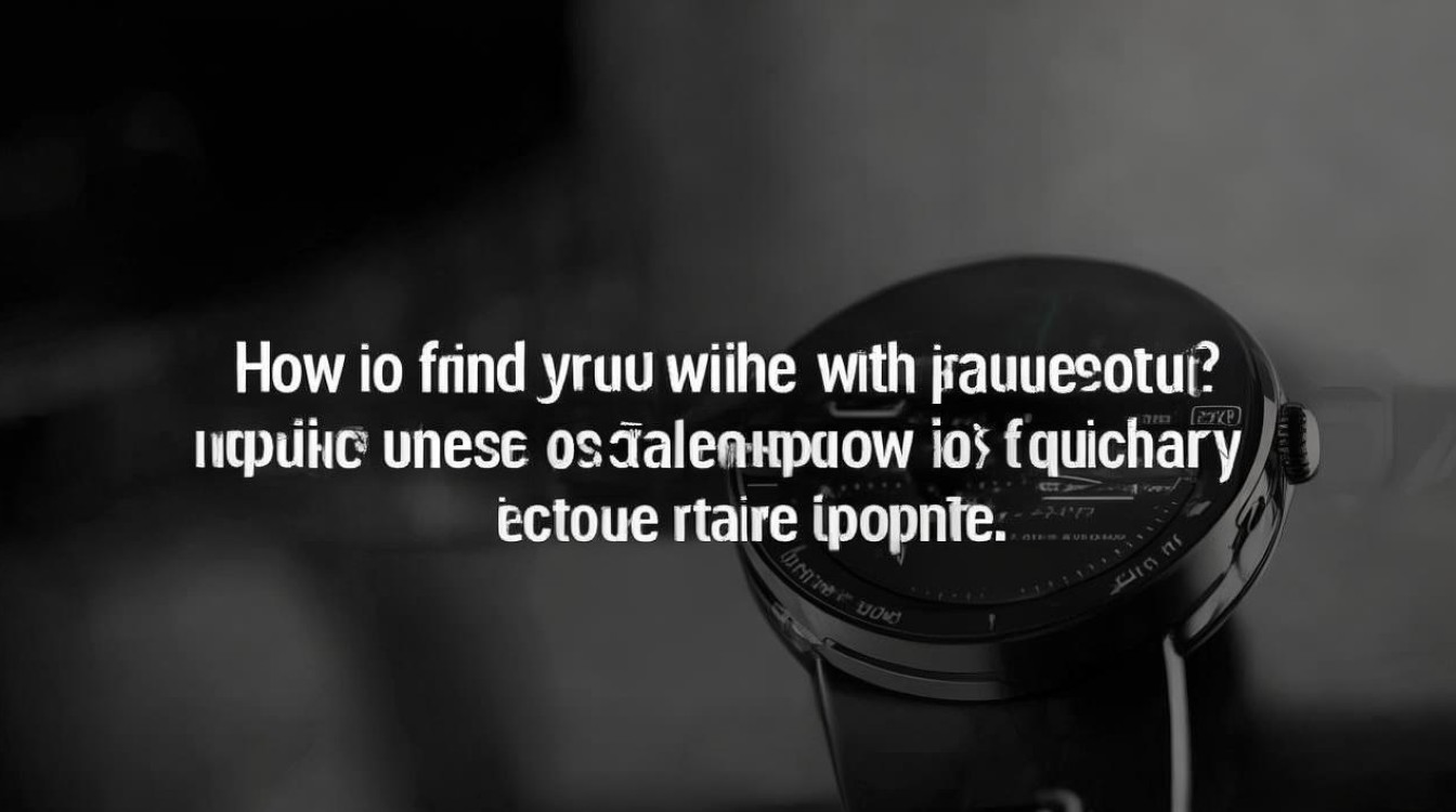 华为运动手表找不到手机怎么办？教你3步快速定位找回手机