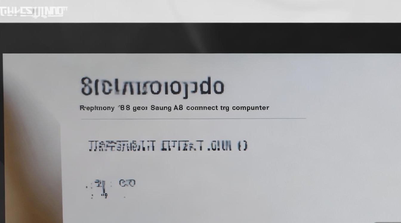 360三星a8连接电脑没反应?USB驱动安装失败怎么办?