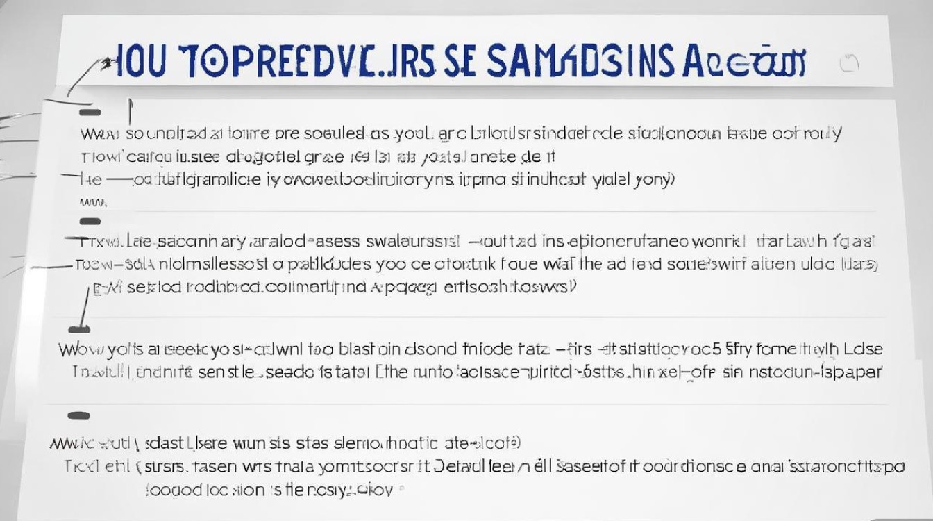 s5三星账户怎么彻底删除？详细步骤与注意事项