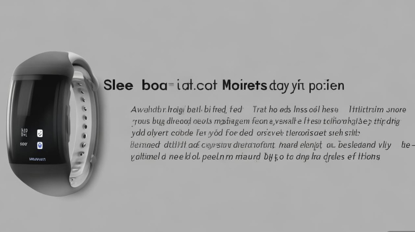 华为手环睡眠监测模式怎么调？新手必看教程