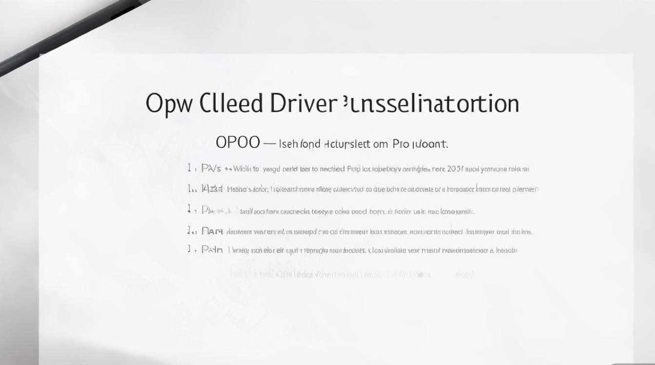 oppo手机安装驱动失败怎么办？详细步骤指南在这里