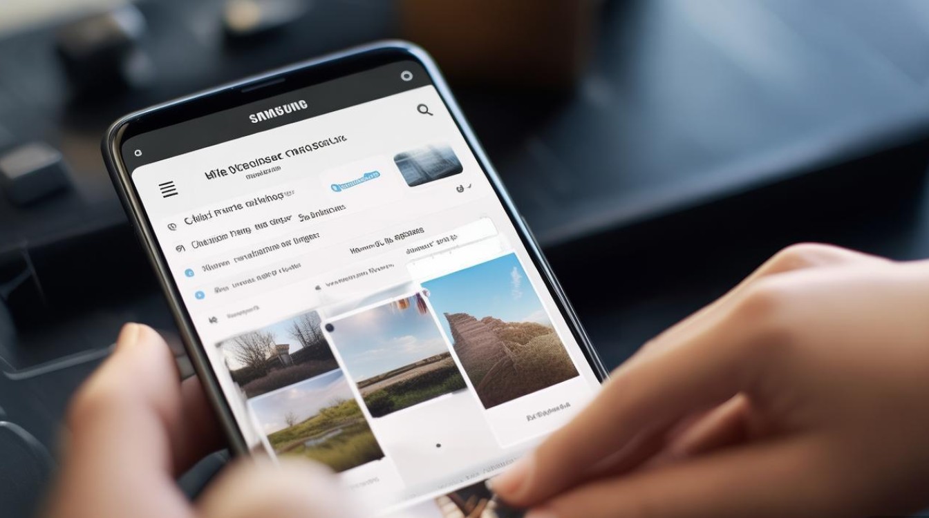三星手机如何合并不同相册里的照片？