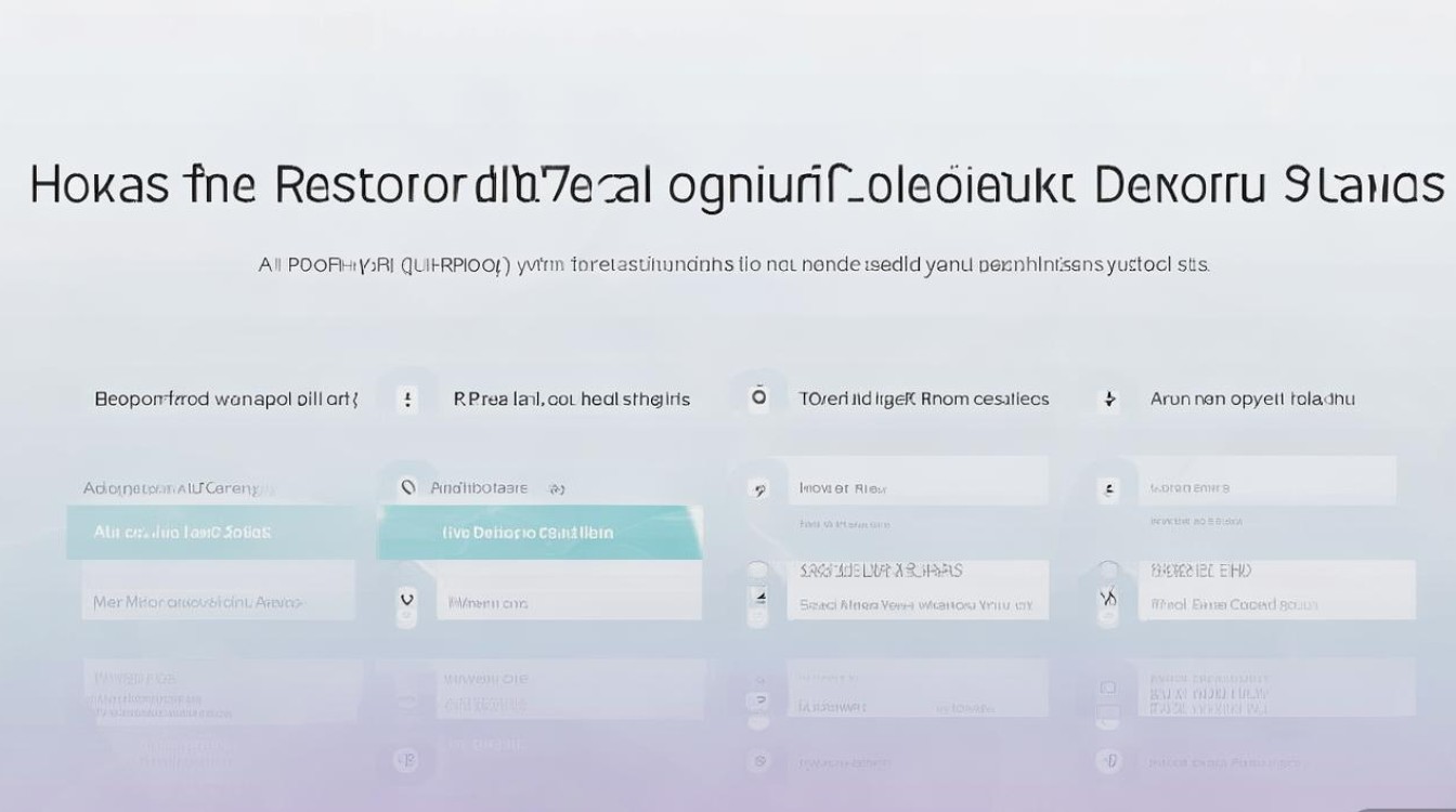 oppo桌面误删后如何恢复原始默认布局设置？