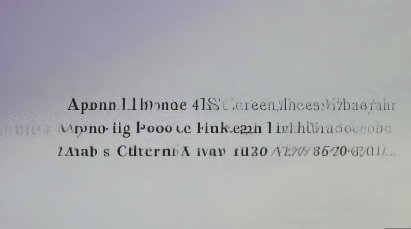 苹果4s滑动解锁后黑屏不亮，咋解决？