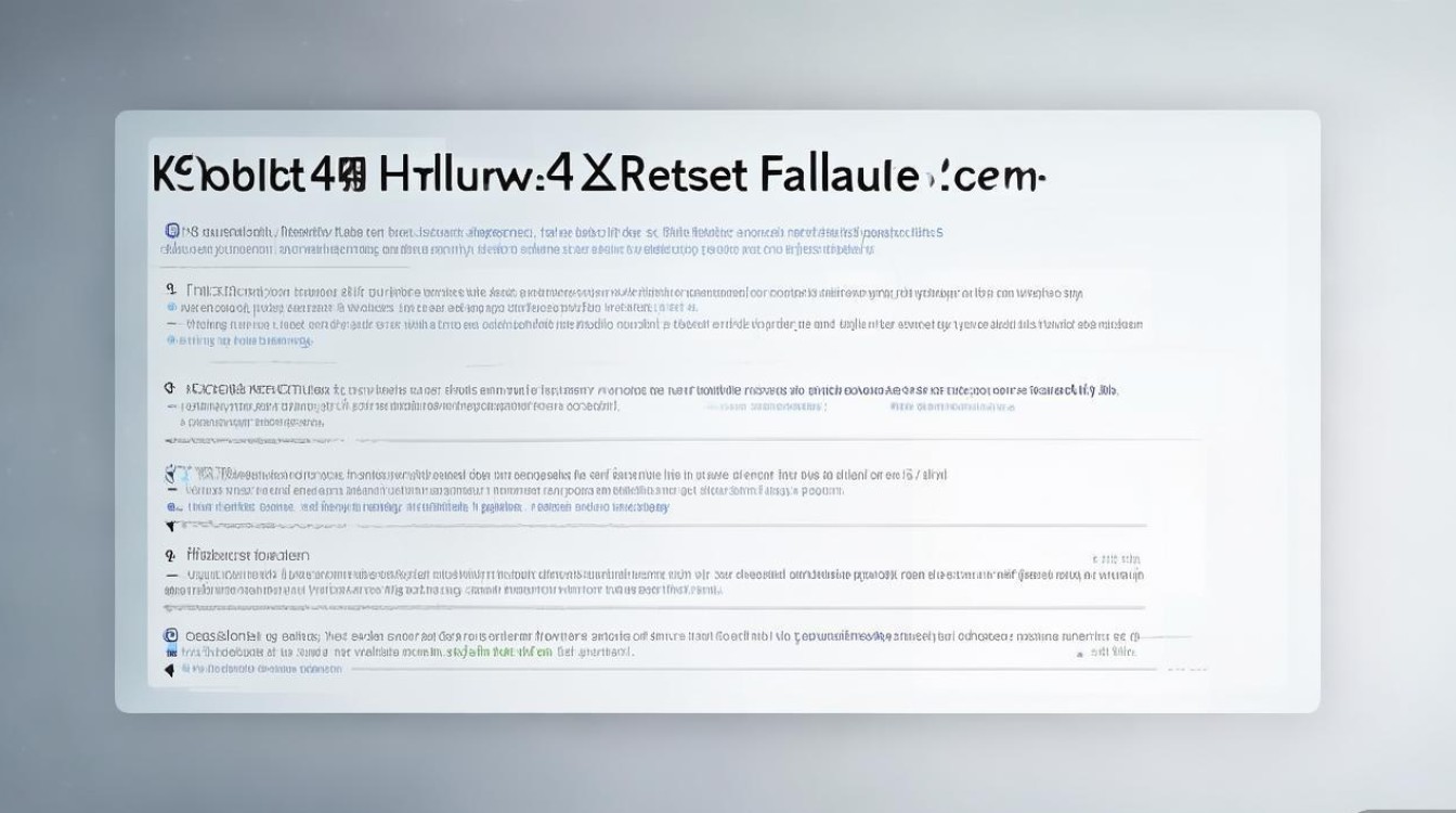 华为4x重置失败后如何解决？恢复出厂设置步骤详解