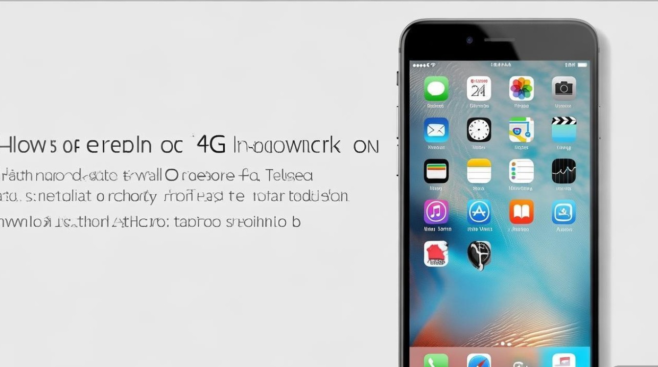 苹果6s电信版如何开启4G网络？