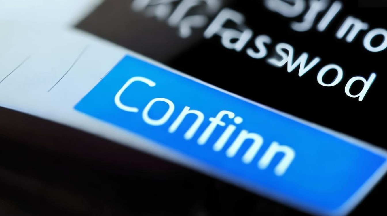 华为ane密码输入后确认按钮在哪里点？