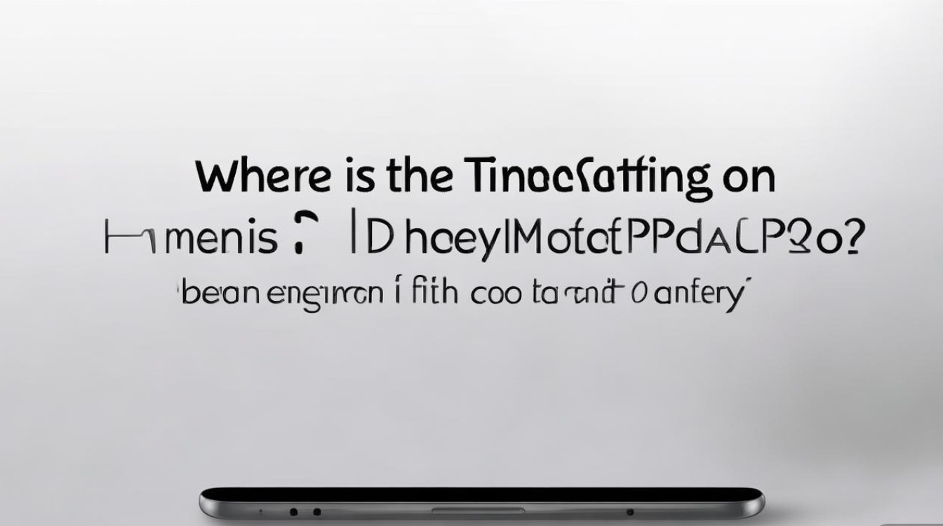 华为MatePad Pro时间设置在哪？新手找不到入口怎么办？