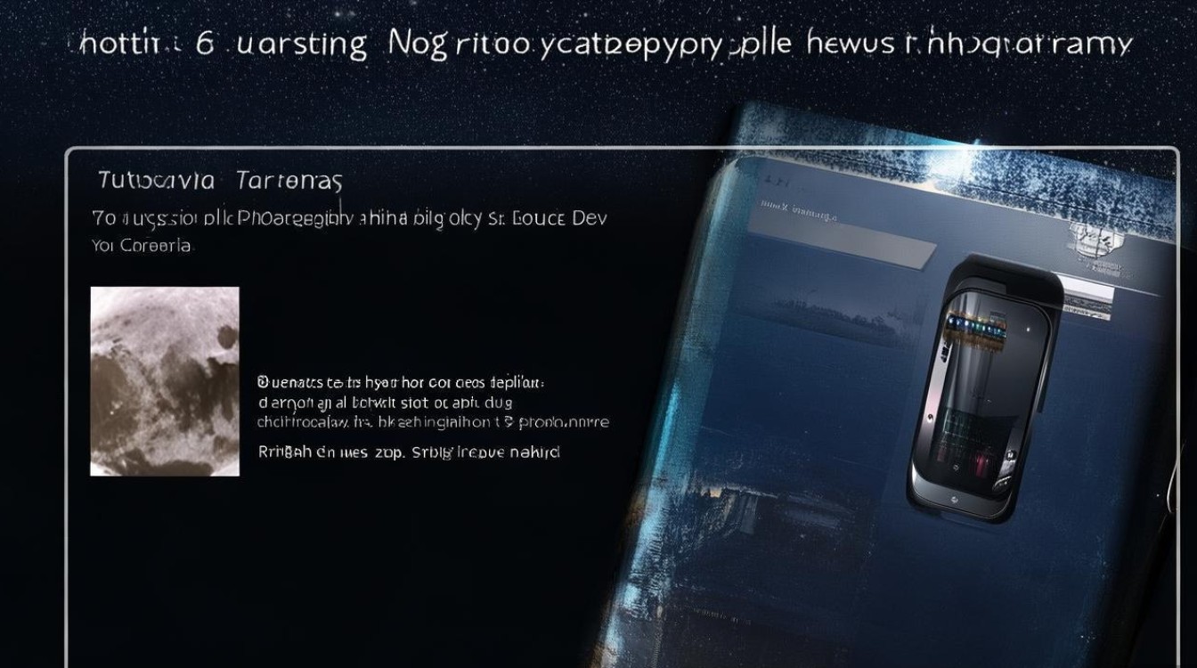 努比亚Z30Pro拍月亮星星教程，夜景怎么拍才清晰？