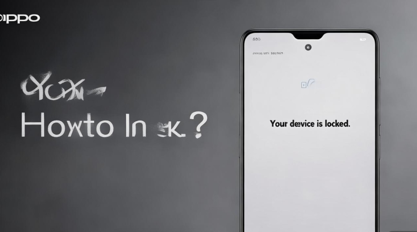 oppo手机被数字锁锁住了，怎么解锁啊？