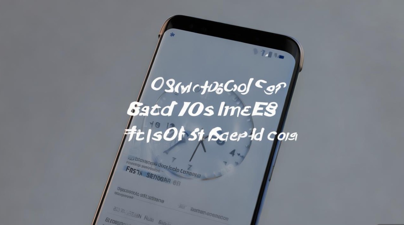 三星S8桌面时间竖屏显示怎么设置？