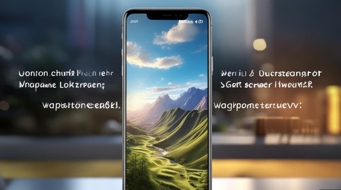 华为手机怎么自定义更换锁屏壁纸？
