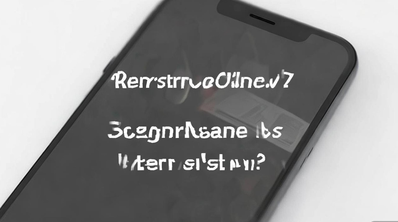 重启苹果7后黑屏无反应，电池问题还是系统故障？