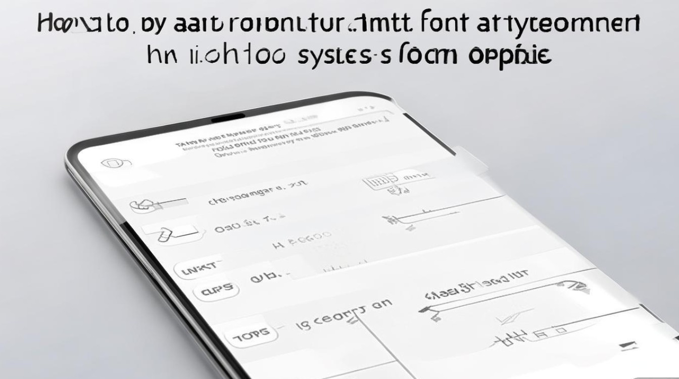 OPPO手机字体怎么改？系统字体替换方法详解