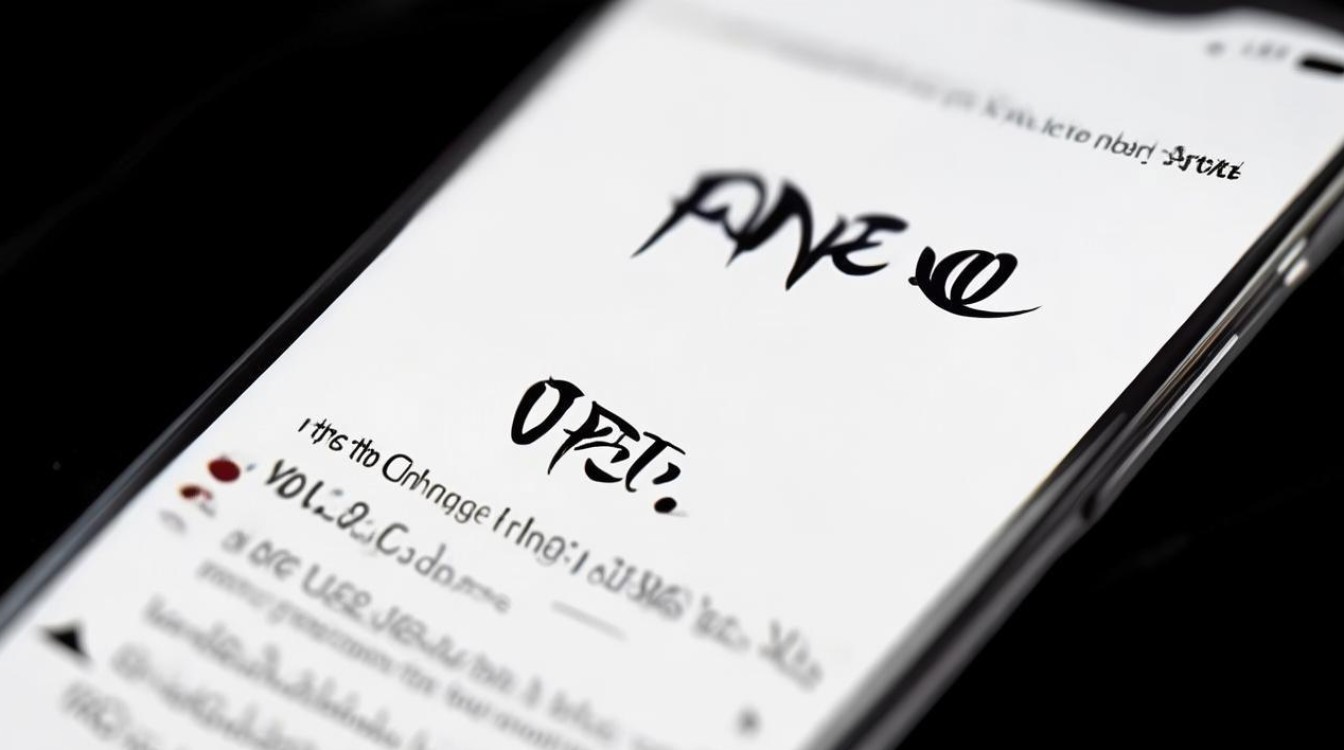 OPPO手机字体怎么改？系统字体替换方法详解