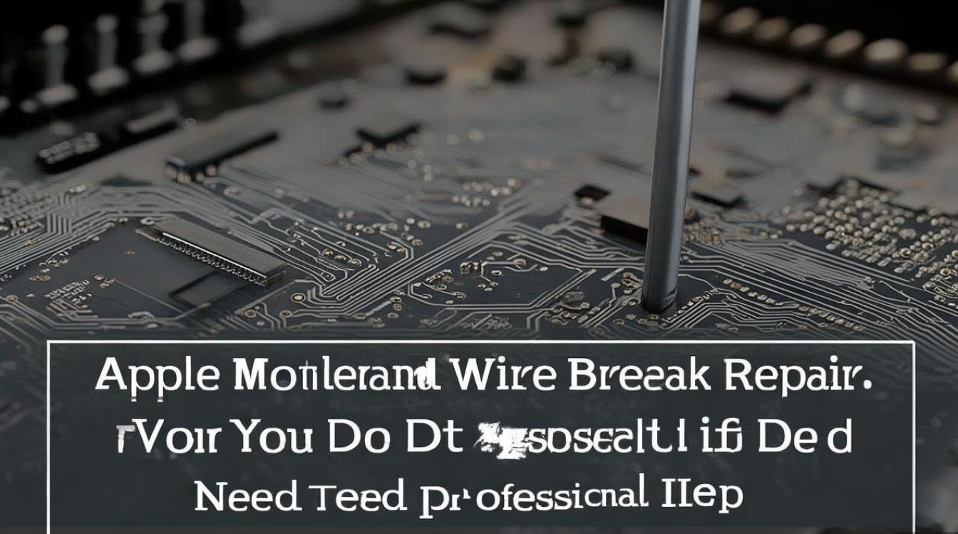 苹果主板断线怎么办？自己能修还是得找专业维修？