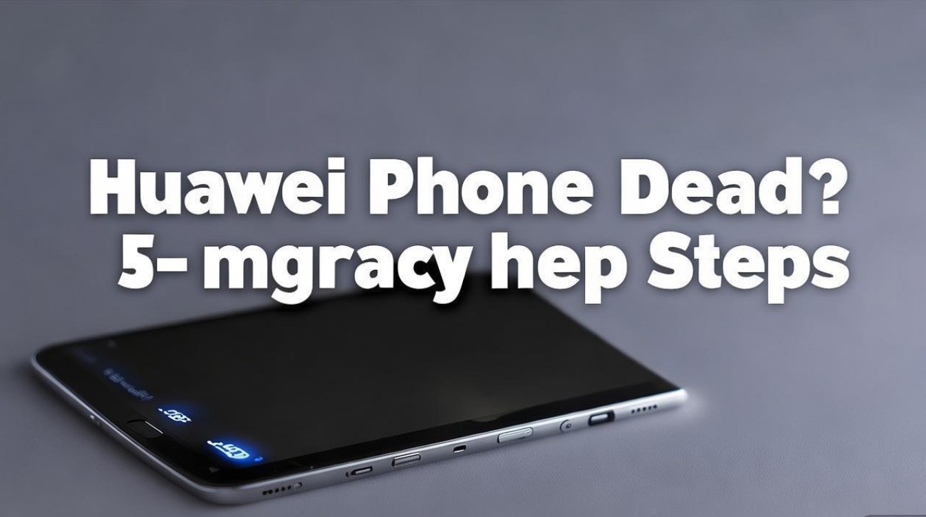 华为手机彻底没电开不了机？3步紧急自救指南