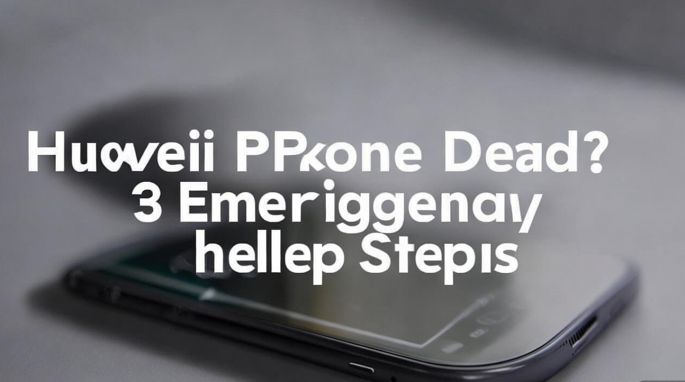 华为手机彻底没电开不了机？3步紧急自救指南