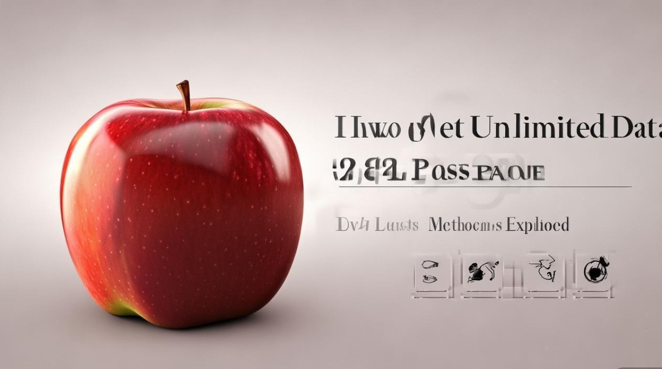 苹果怎么办理无限流量套餐？2024年最新方法有哪些？