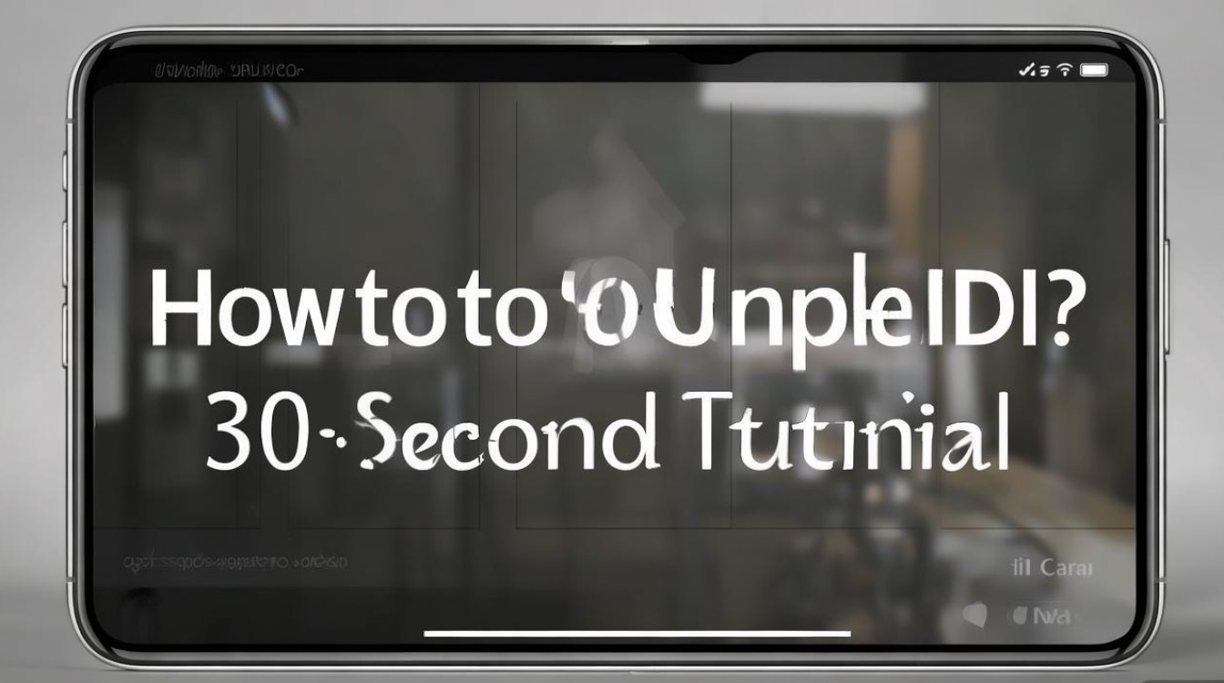 苹果id锁住了怎么解锁？30秒教你苹果id解锁教程视频