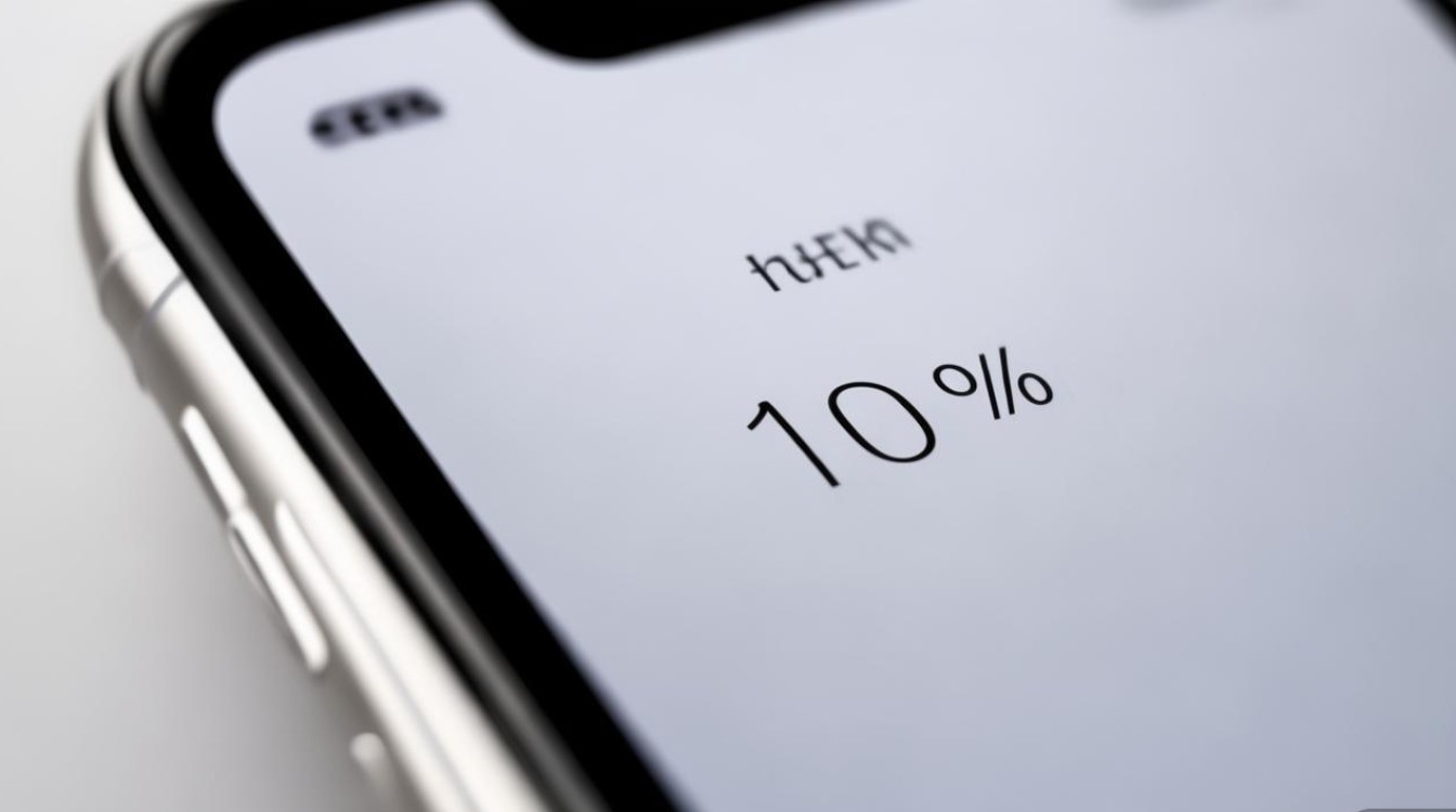 苹果手机电量百分比怎么显示在状态栏？