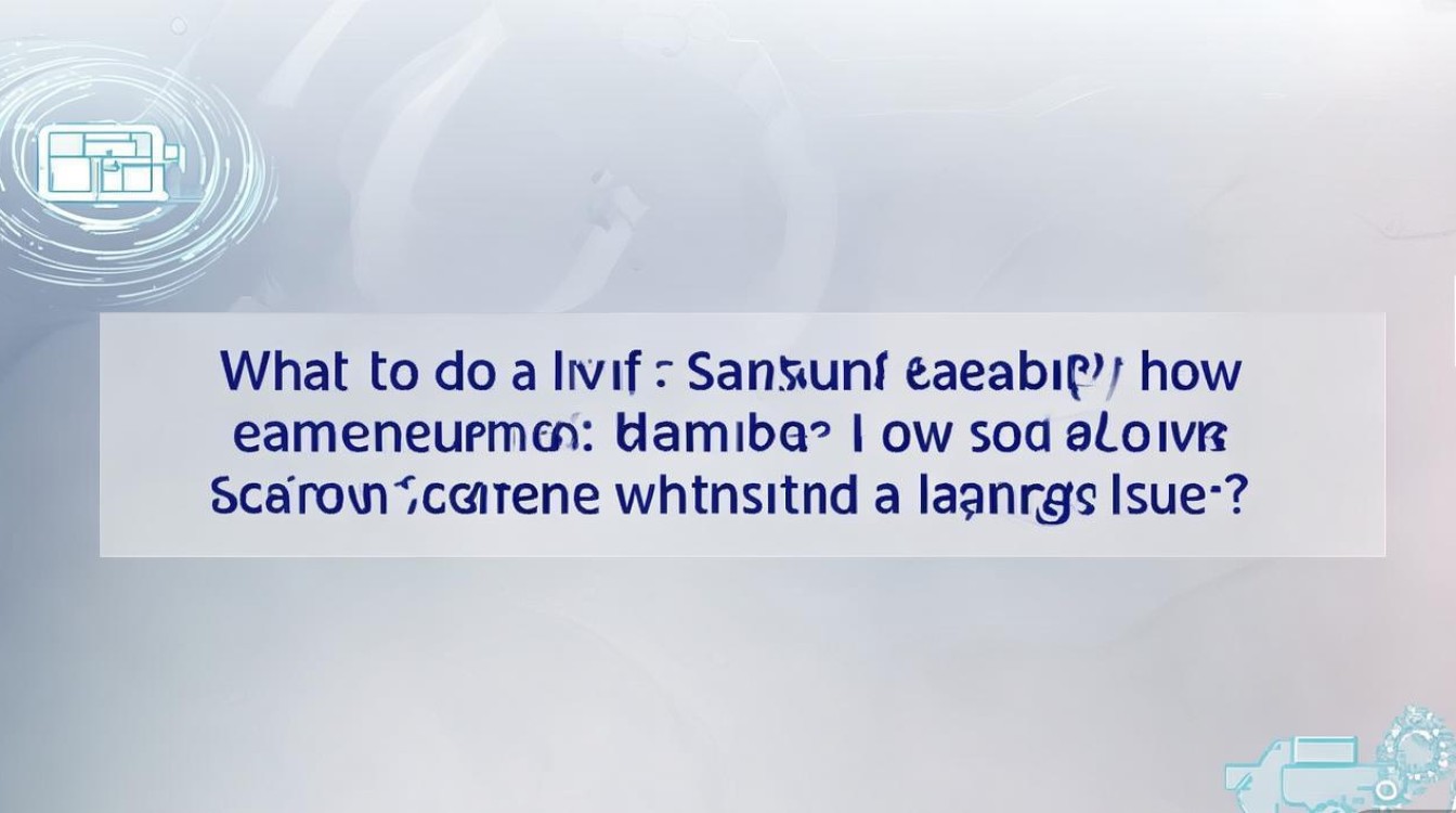 三星显示温度低怎么办？屏幕发白/卡顿如何解决？