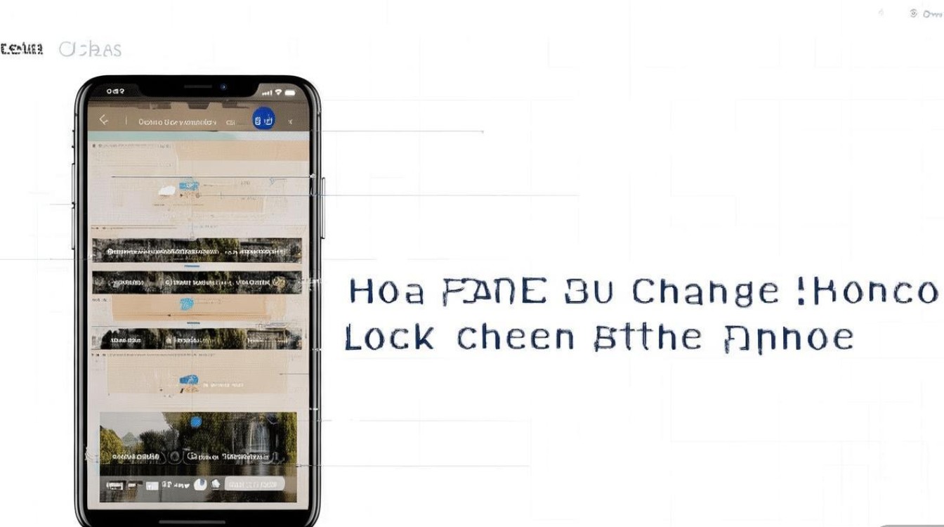 苹果手机怎么换锁屏样式？自定义锁屏壁纸步骤详解