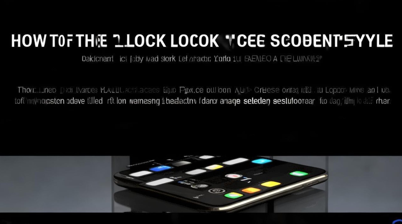 苹果手机怎么换锁屏样式？自定义锁屏壁纸步骤详解