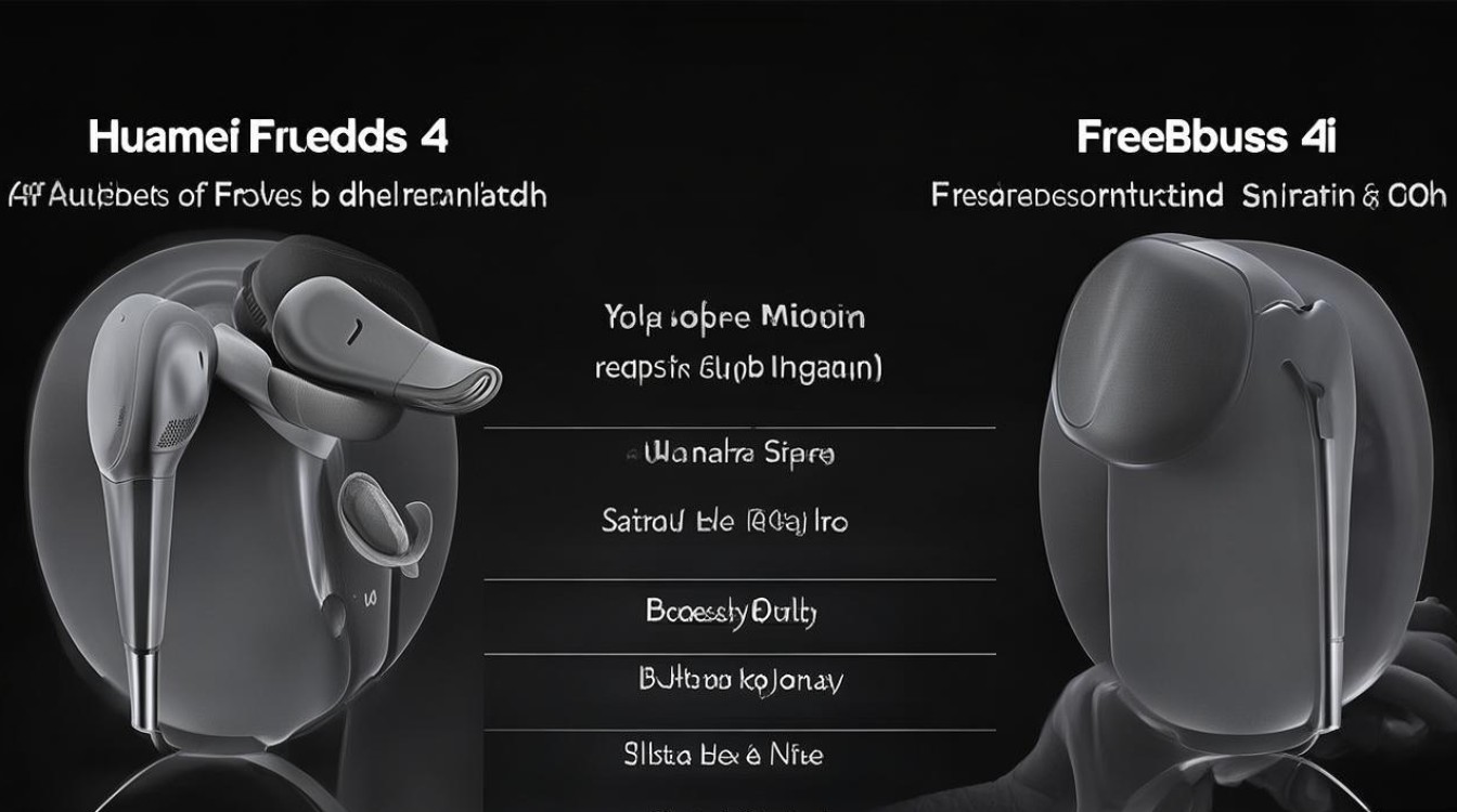 华为FreeBuds4和4i怎么选？参数性能差异大吗？哪款更值得买？