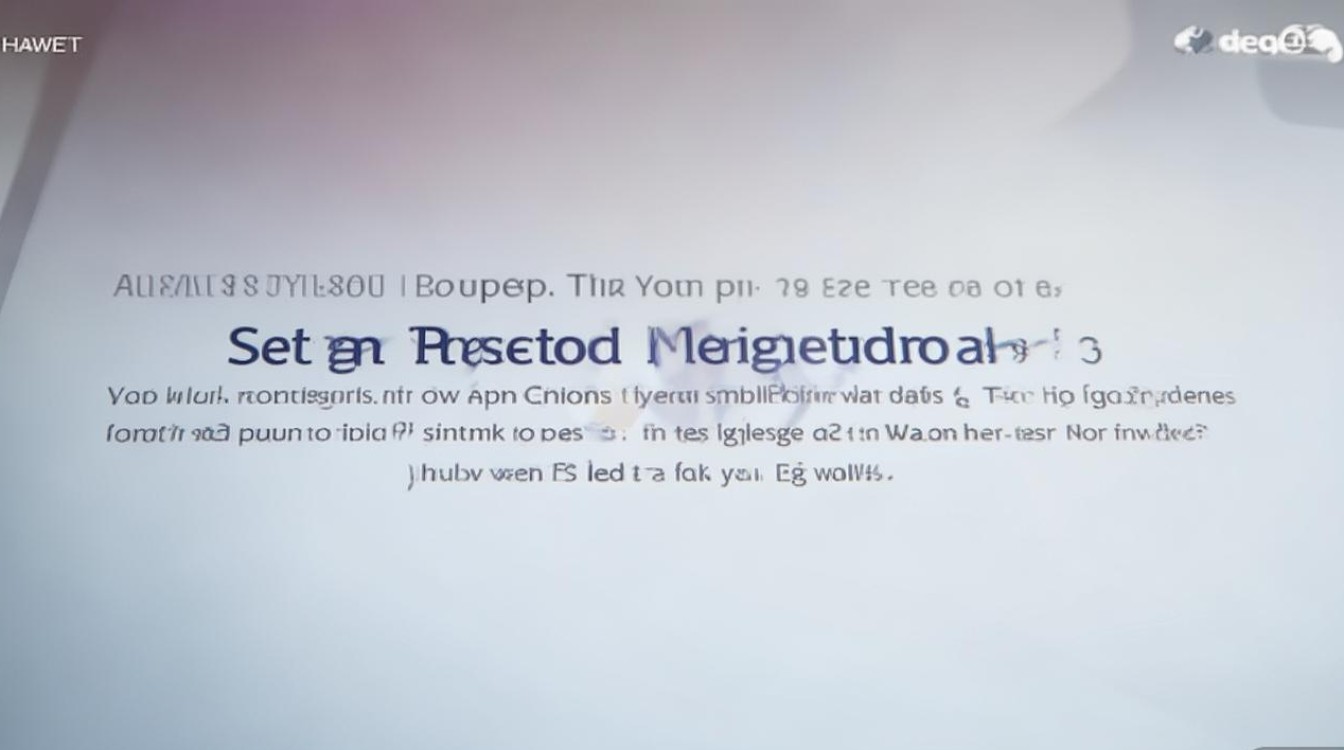 华为手机怎么设置应用权限与后台运行？