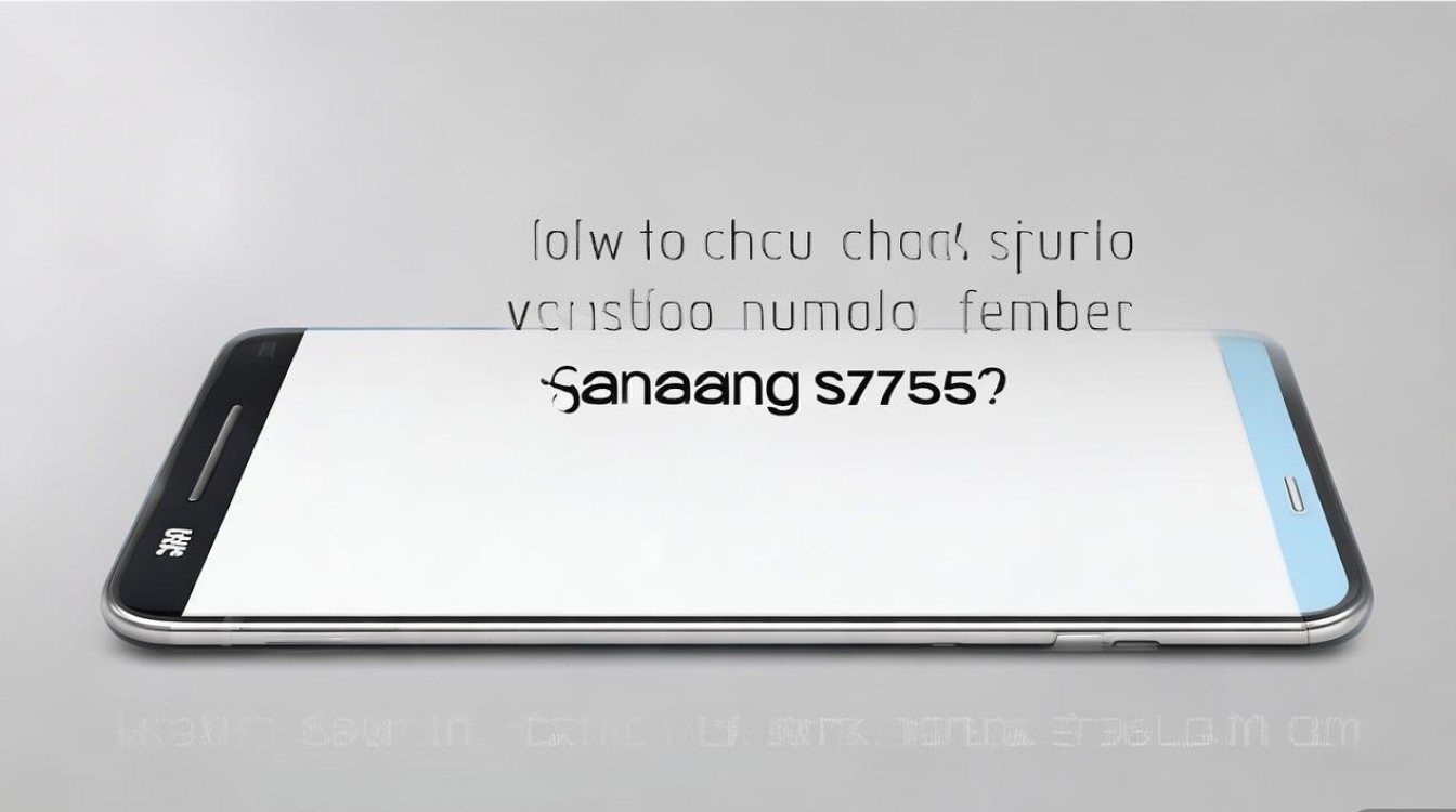 三星S79350如何查看具体版本号？