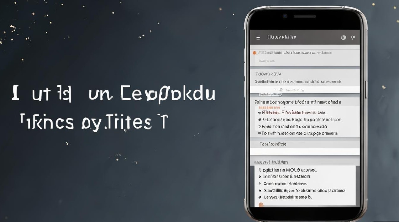 华为手机怎么开启数据流量？新手操作指南
