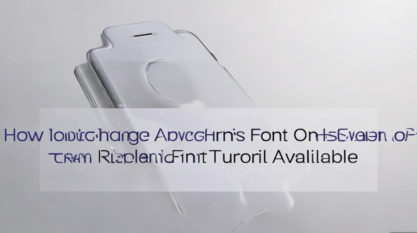 华为怎么改苹果字体？iOS系统字体替换教程有吗？
