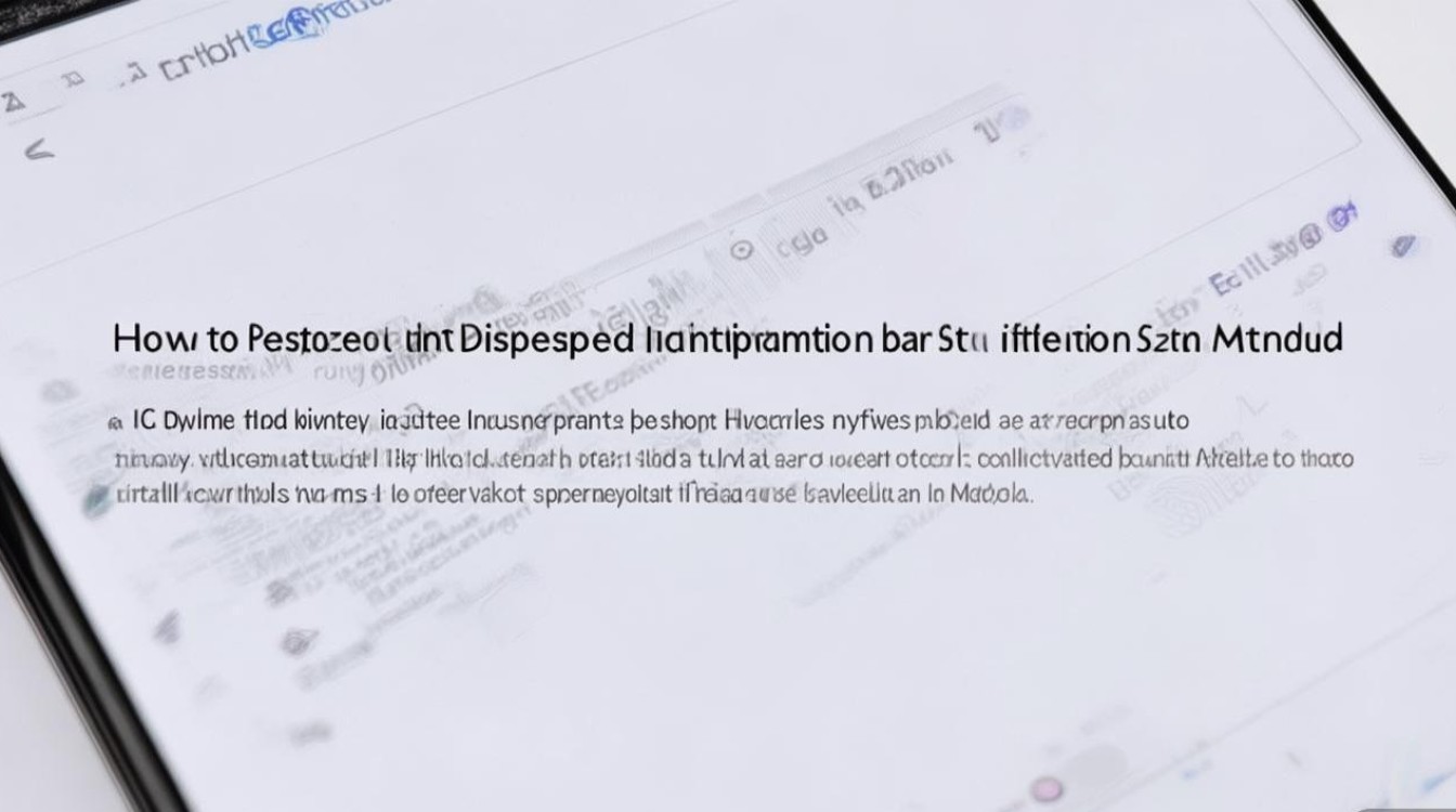 华为通知栏突然消失怎么恢复？3步教你找回设置方法