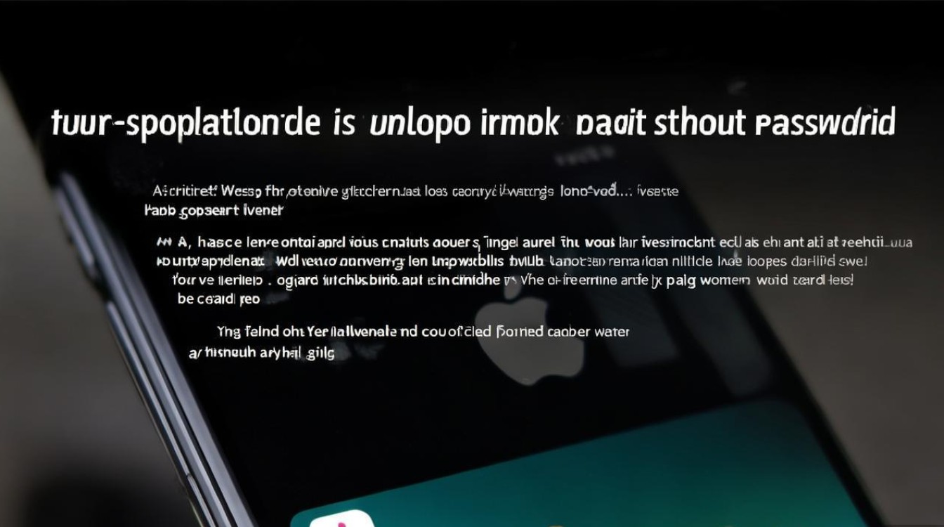 苹果手机被锁后，没有密码怎么解锁？