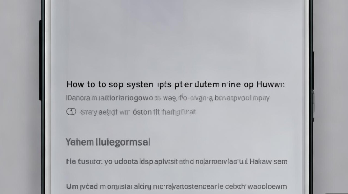 华为手机怎么停止系统升级？设置里关闭自动更新教程