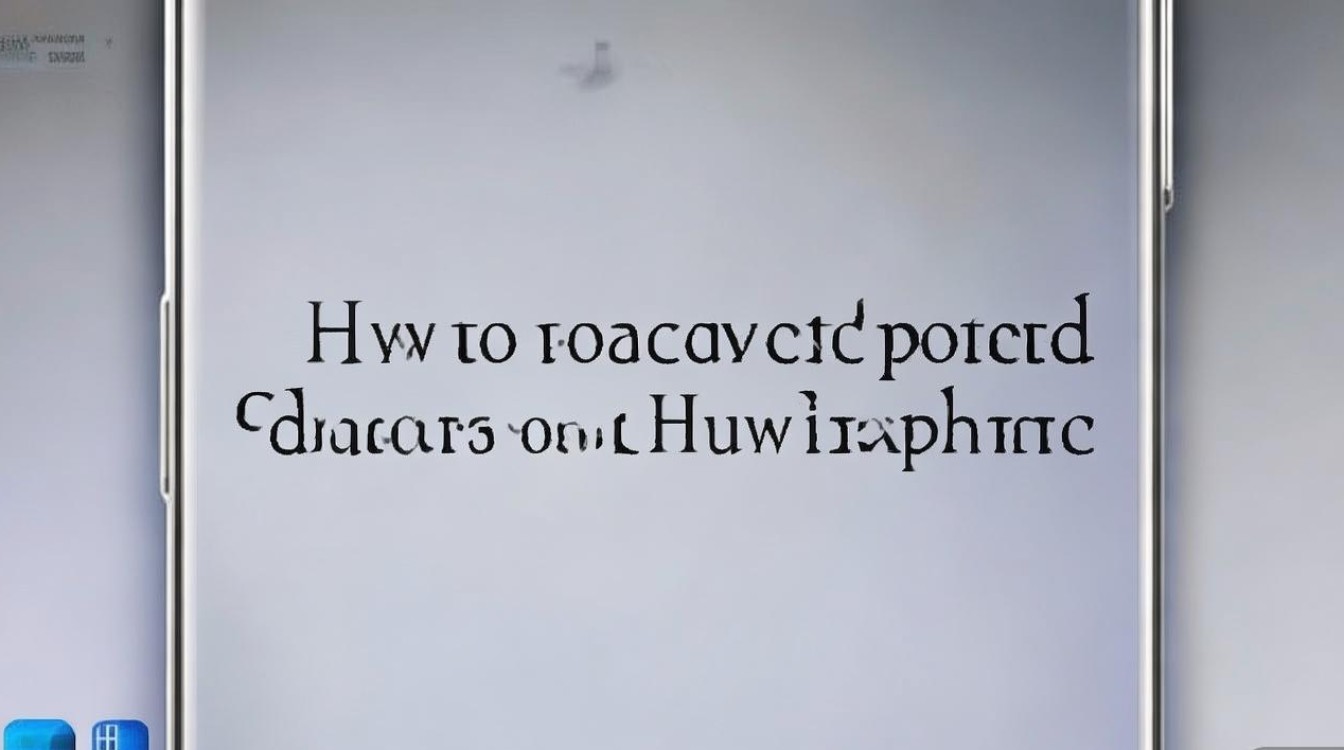 华为手机删除的照片怎么找回？30字疑问长尾标题