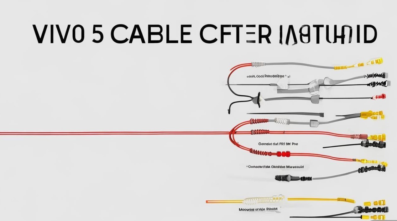 vivo5耳机线接线方法图解，红白黄线怎么接？